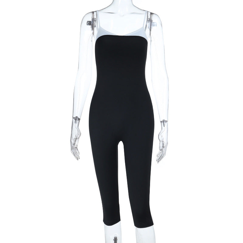 Women's Form-Fitting Jumpsuit