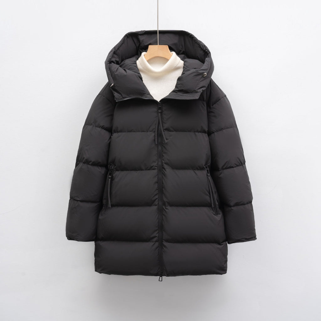 Women's Fashionable Oversized Winter Jacket with Hood