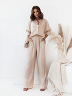 Casual Jumpsuit with Elegant Cut and Pockets