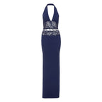 Women's Elegant Two-Piece Set with Lace Trim