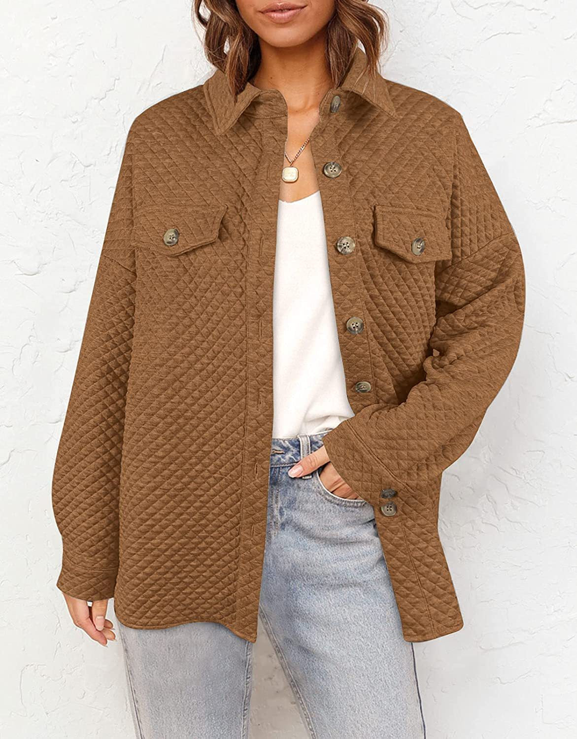 Women's Elegant Quilted Jacket with Casual Cut
