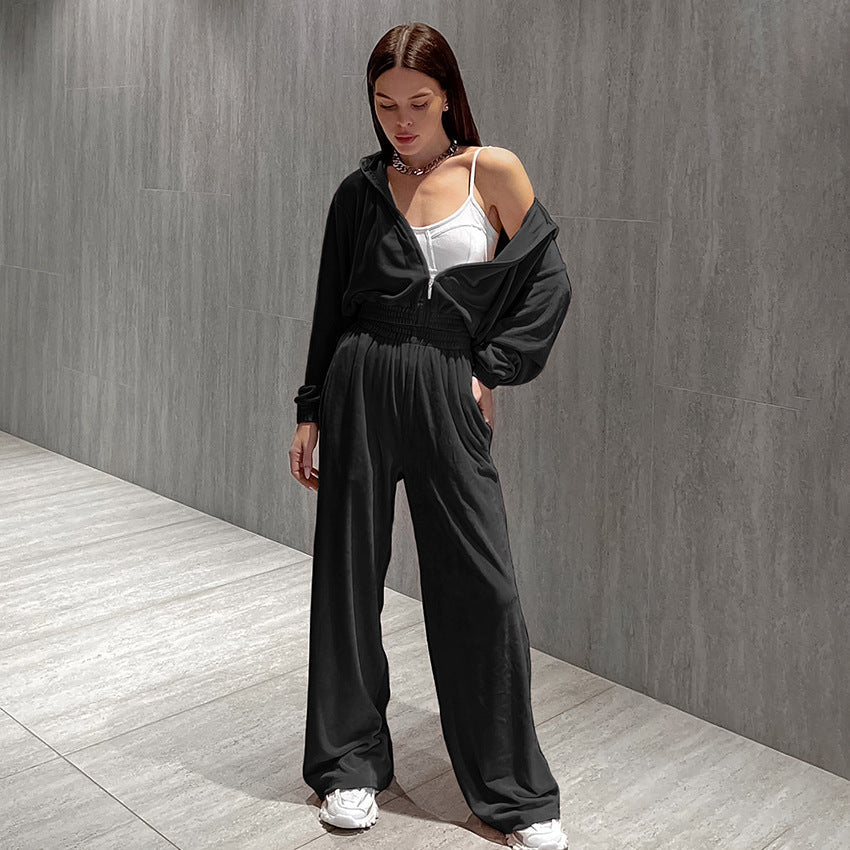 Women's Comfortable Wide-Cut Tracksuit