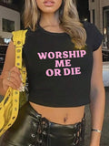 Women's Statement Crop T-Shirt