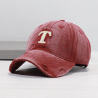 Men's Distressed Denim Cap
