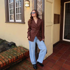 Women's Elegant Double-Breasted Blazer
