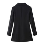 Women's Tailored Blazer with Elegant Details