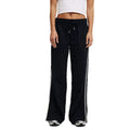 Women's Comfortable Leisure Pants with Fashionable Stripes