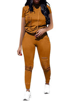 Women's Jogging Suit with Stylish Zipper Details and Sporty Fit