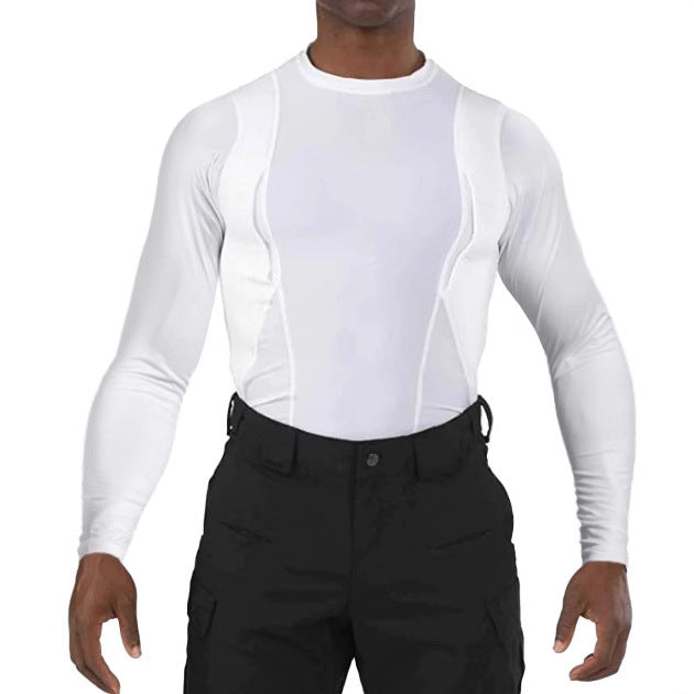 Women's Functional Long-Sleeve Shirt with Integrated Support Elements