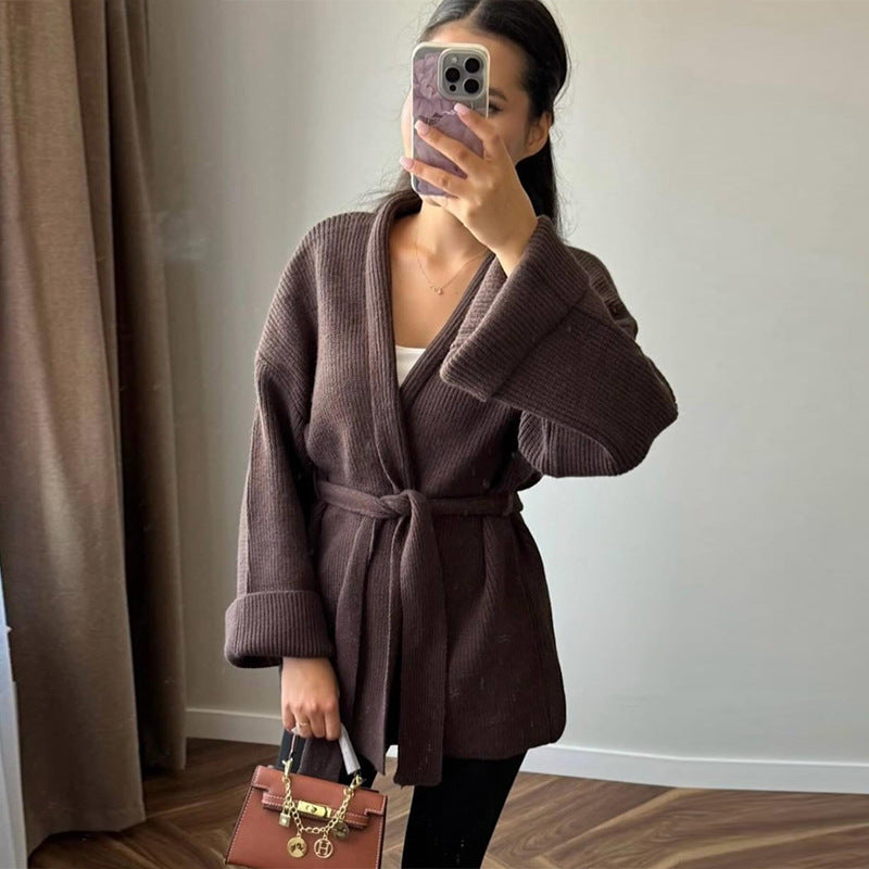 Women's Cozy Knit Coat