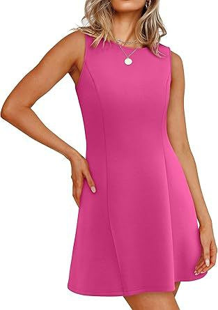 Sleeveless A-Line Dress