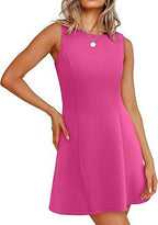 Sleeveless A-Line Dress