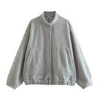 Women's Oversized Soft Wool-Blend Jacket