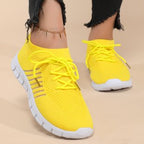 Women's Breathable Casual Sneakers with Flexible Upper