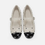 Women's Ballet Flats with Elegant Buckle Accent