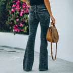 Women's High-Waisted Bootcut Jeans