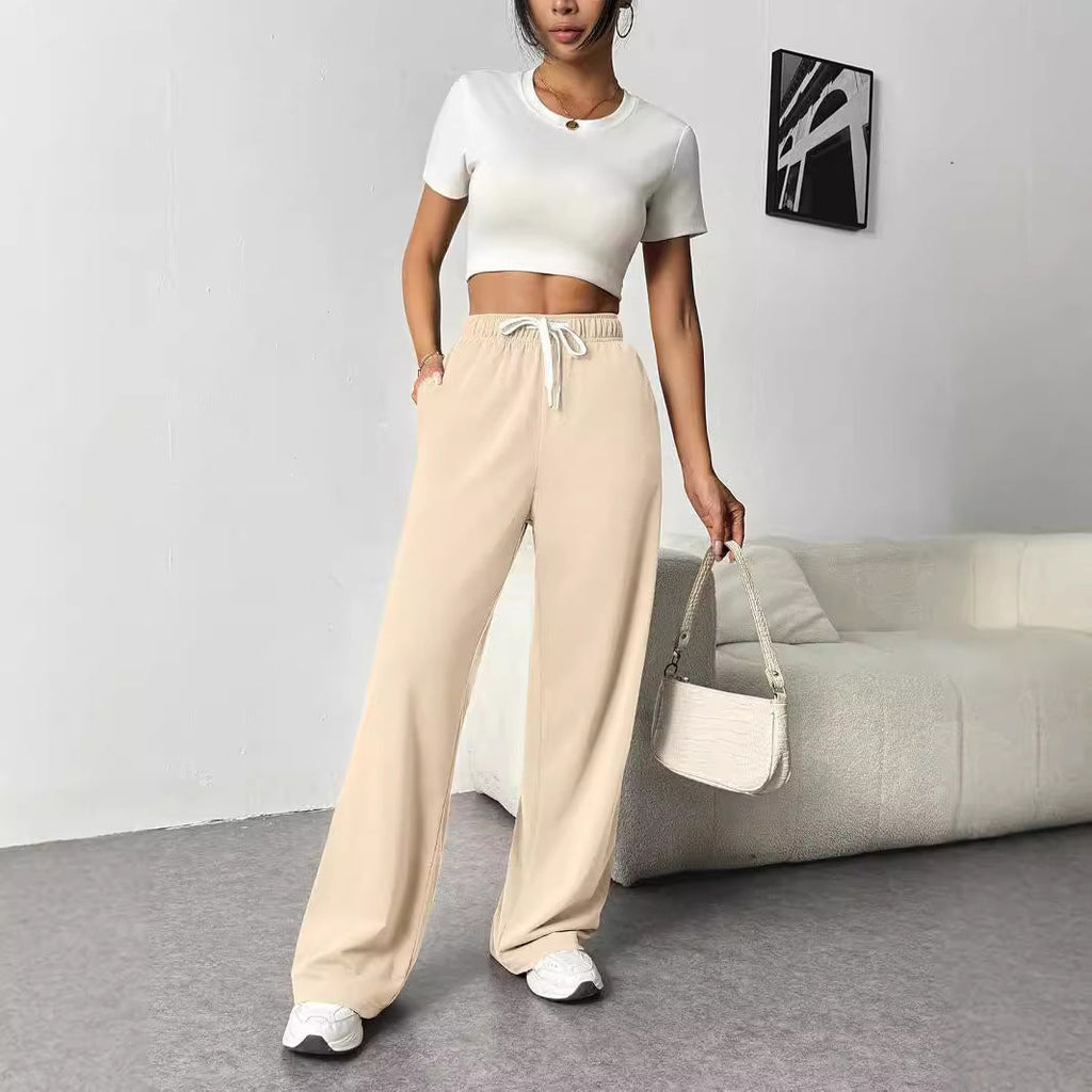 Women's Comfortable Wide-Leg Casual Pants