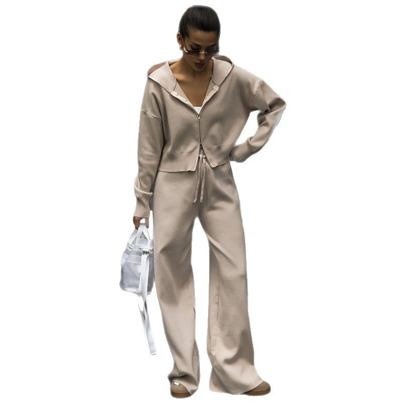 Women's Casual Hoodie Set