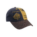 Kalsten Men's Artistic Mixed Fabric Baseball Cap