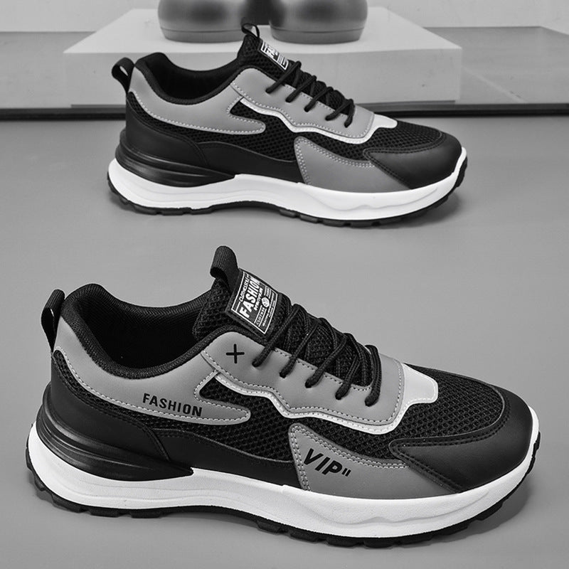 Women's Breathable Running Sneakers with Cushioned Sole and Modern Accents