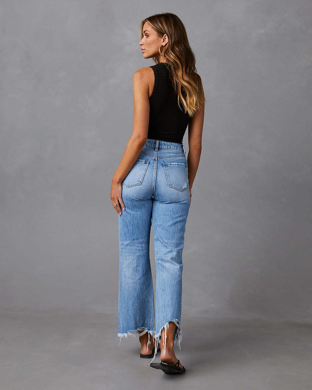 Women's Vintage-Style Flared Jeans