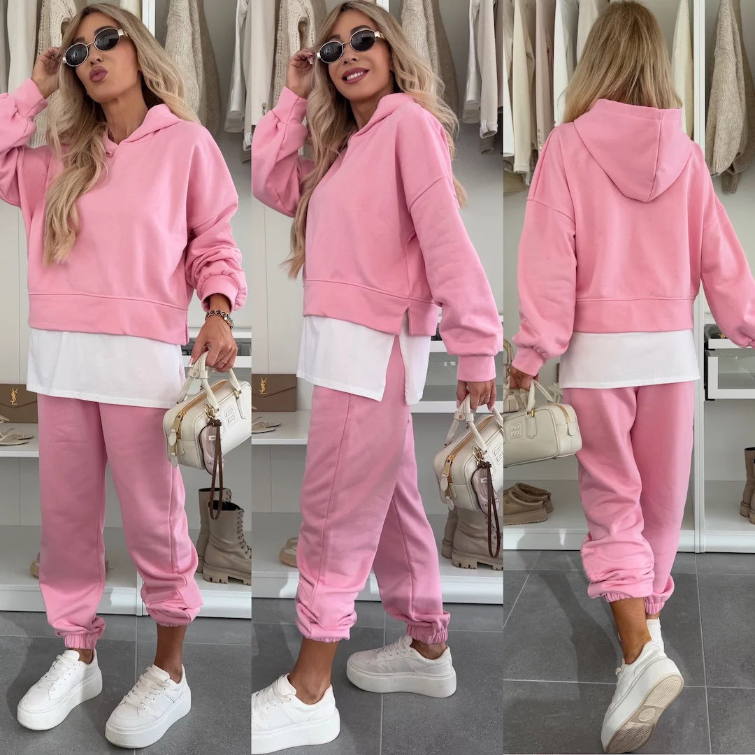 Women's Casual Hoodie and Jogger Set