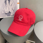 Men's Casual Smiley Embroidered Baseball Cap