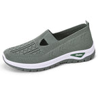 Women's Breathable Casual Sneakers with Flexible Entry and Non-Slip Sole