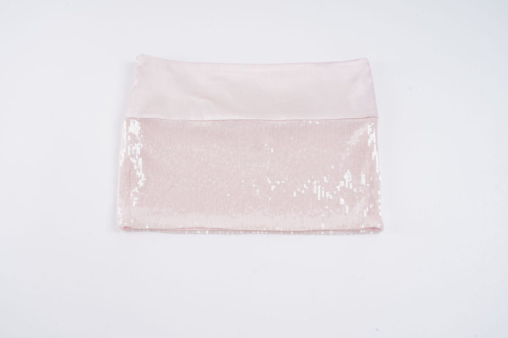 Women's Mini Skirt with Shimmering Sequins