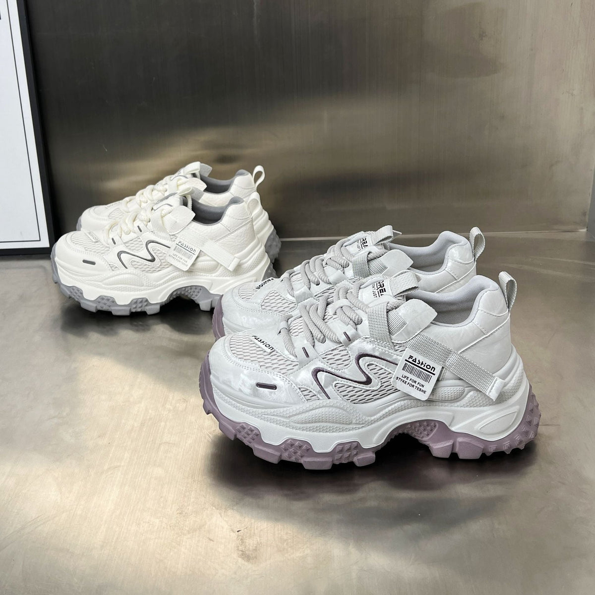 Women's Breathable Sports Sneakers with Ergonomic Cushioning Technology