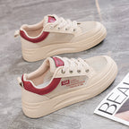Women's Breathable Sport Sneakers with Fashionable Accents