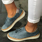 Women's Breathable Moccasins with Fringe Detail