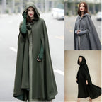 Elegant Hooded Cape in Quality Fabric