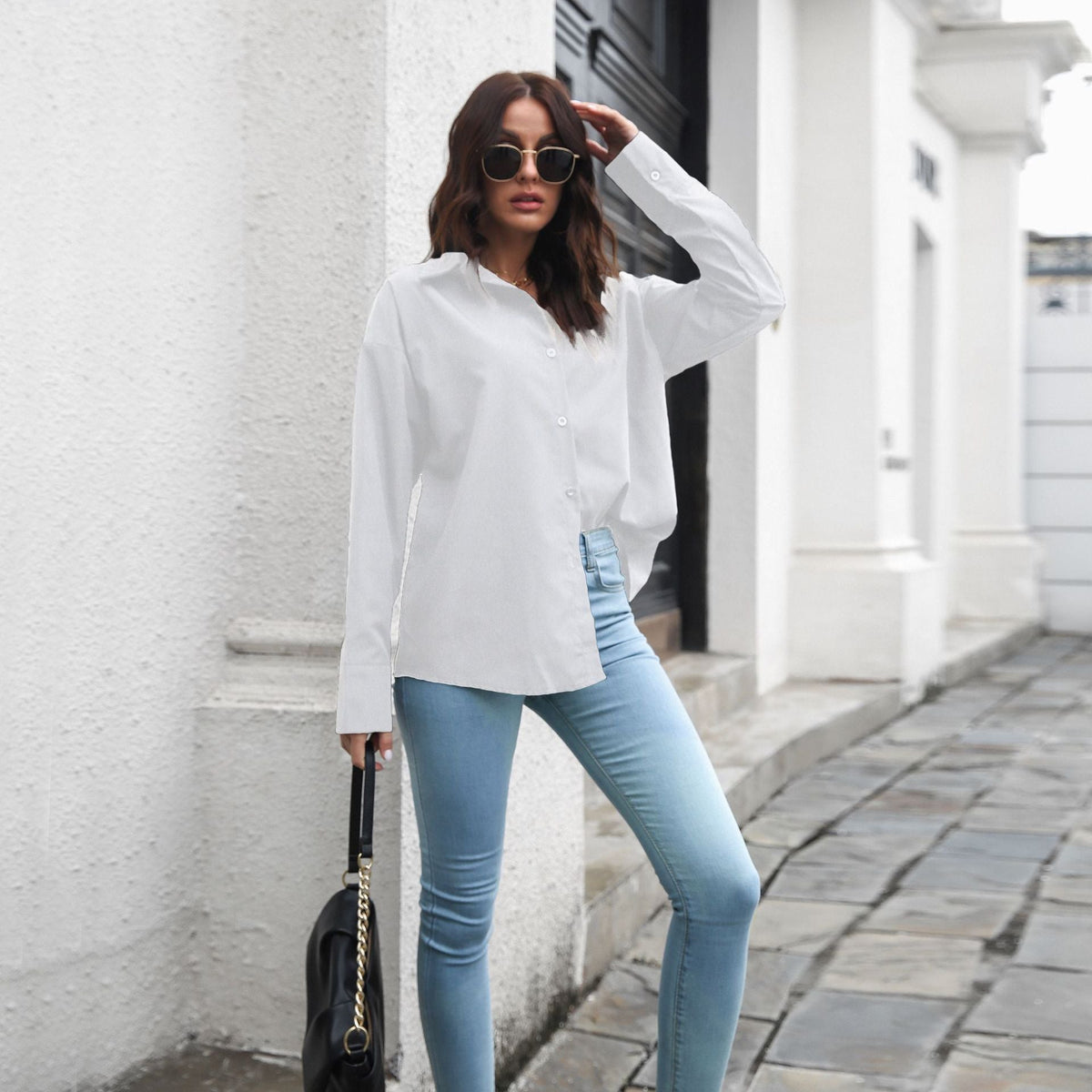 Elegant Blouse with Classic Cut