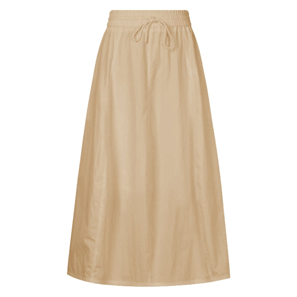 Women's Maxi Skirt with Elastic Waistband