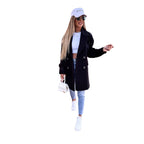 Women's Elegant and Structured Double-Breasted Coat