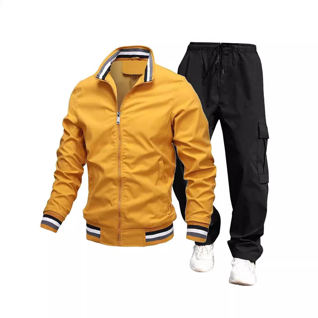 Men's Sports Jacket and Cargo Pants