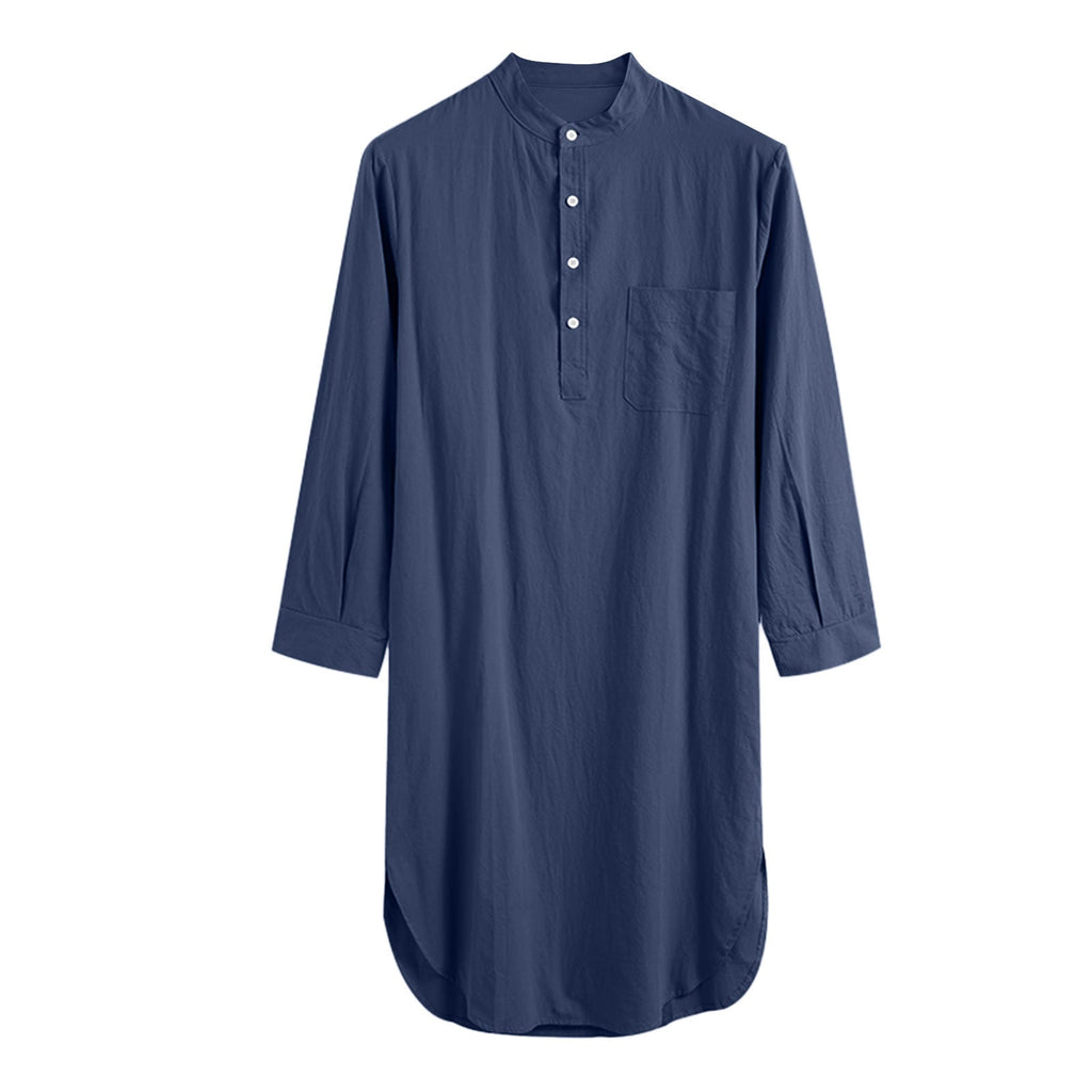Women's Long Sleeve Henley Shirt with Chest Pocket