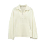 Women's Fleece Sweater with High Collar