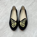 Women's Ballet Flats with Delicate Butterfly Design
