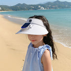 Kids' Sun Hat with Solar Fan and LED Lights
