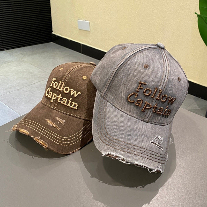 Distressed Vintage Baseball Cap