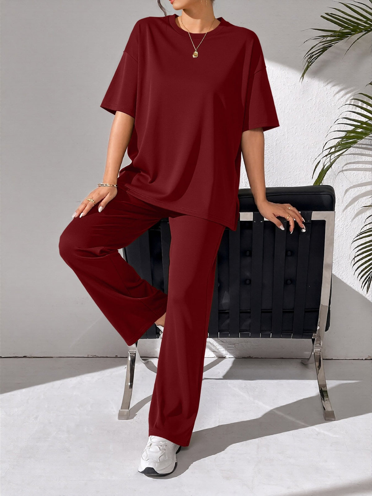 Women's Wide-Cut Leisure Set