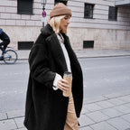 Women's Cozy Oversized Teddy Fleece Coat