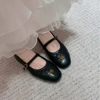 Women's Ballet Flats with Elegant Strap