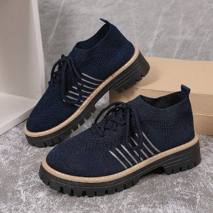 Women's Breathable and Comfortable Sneakers with Statement Sole