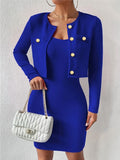 Elegant Jumpsuit Set with Tailored Jacket