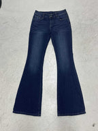 Women's High-Waisted Flared Jeans