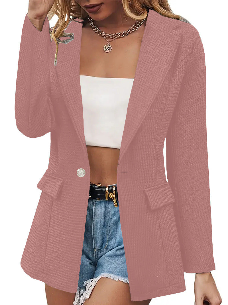 Elegant Structured Blazer Jacket