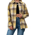 Women's Plaid Overshirt